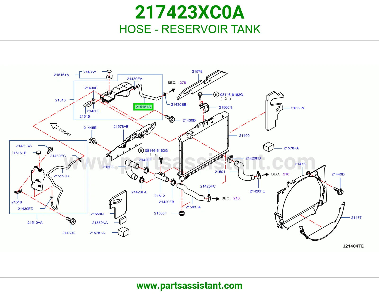 لي قربه رديتر 217423XC0A