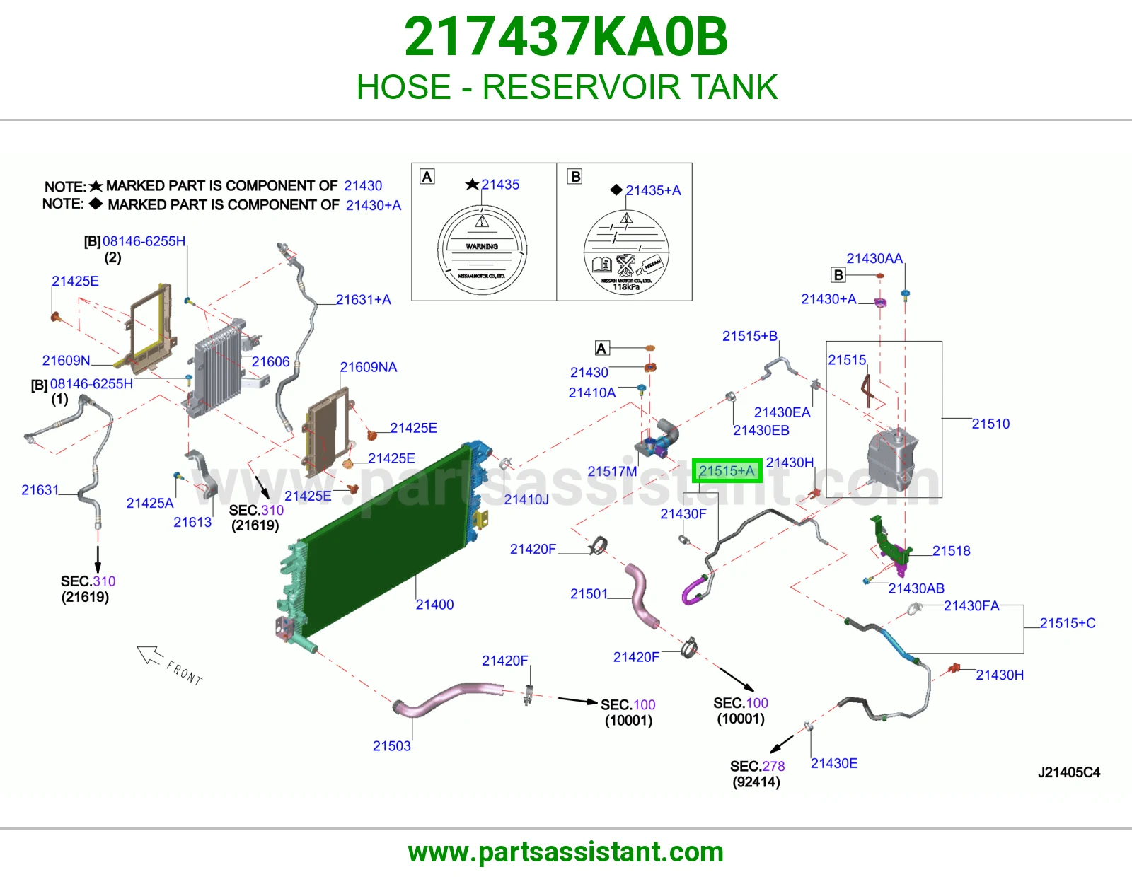 لي قربه رديتر 217437KA0B