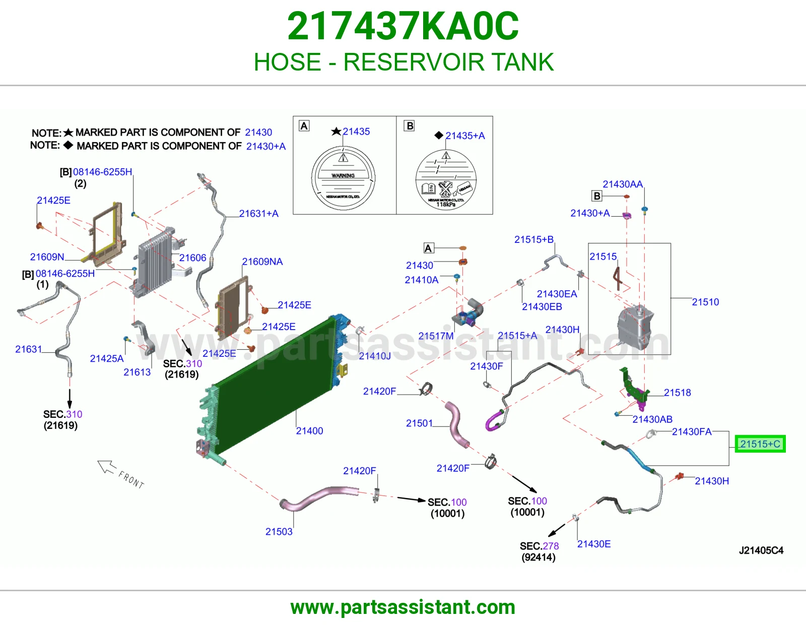 لي قربه رديتر 217437KA0C