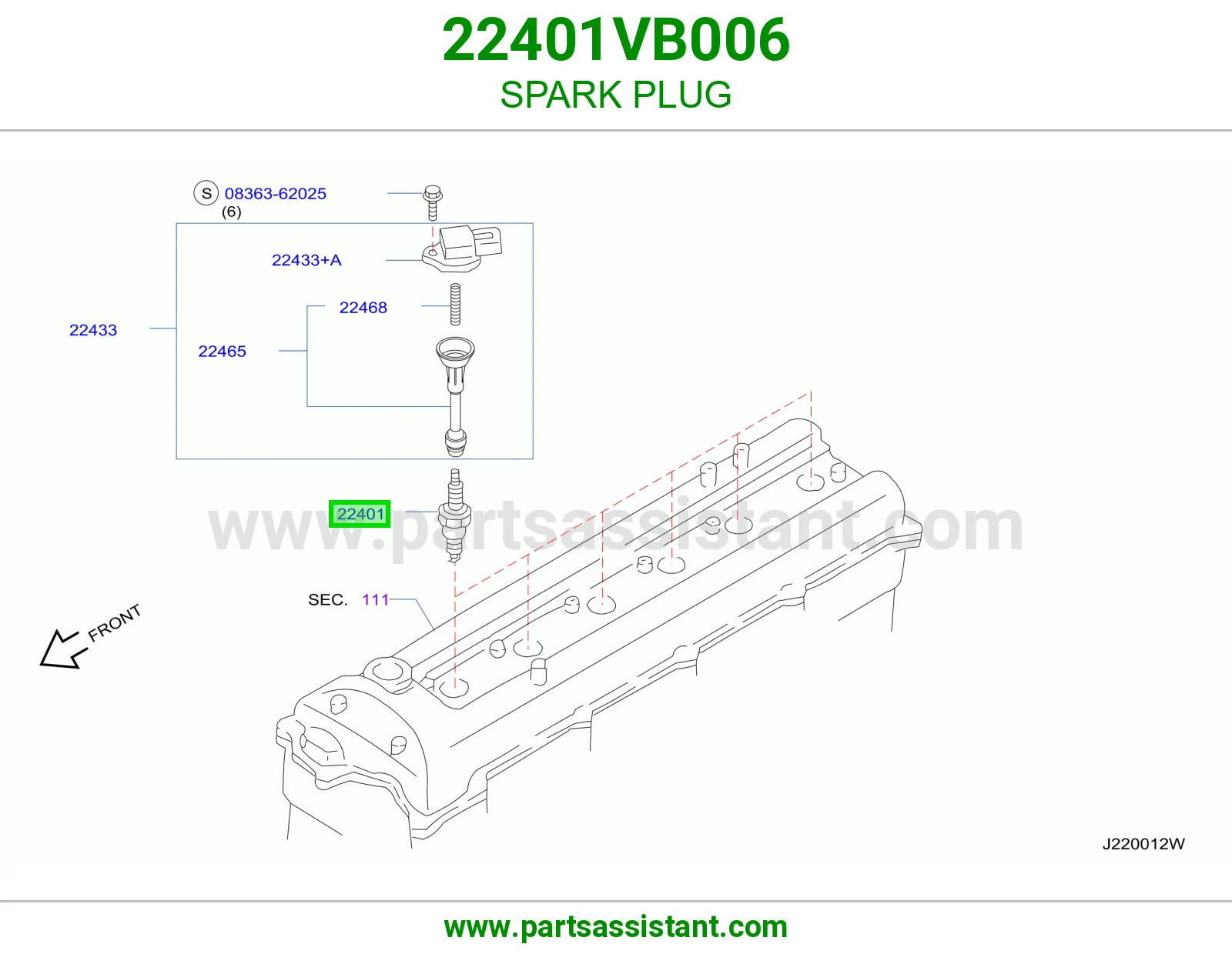 بواجي 22401VB006