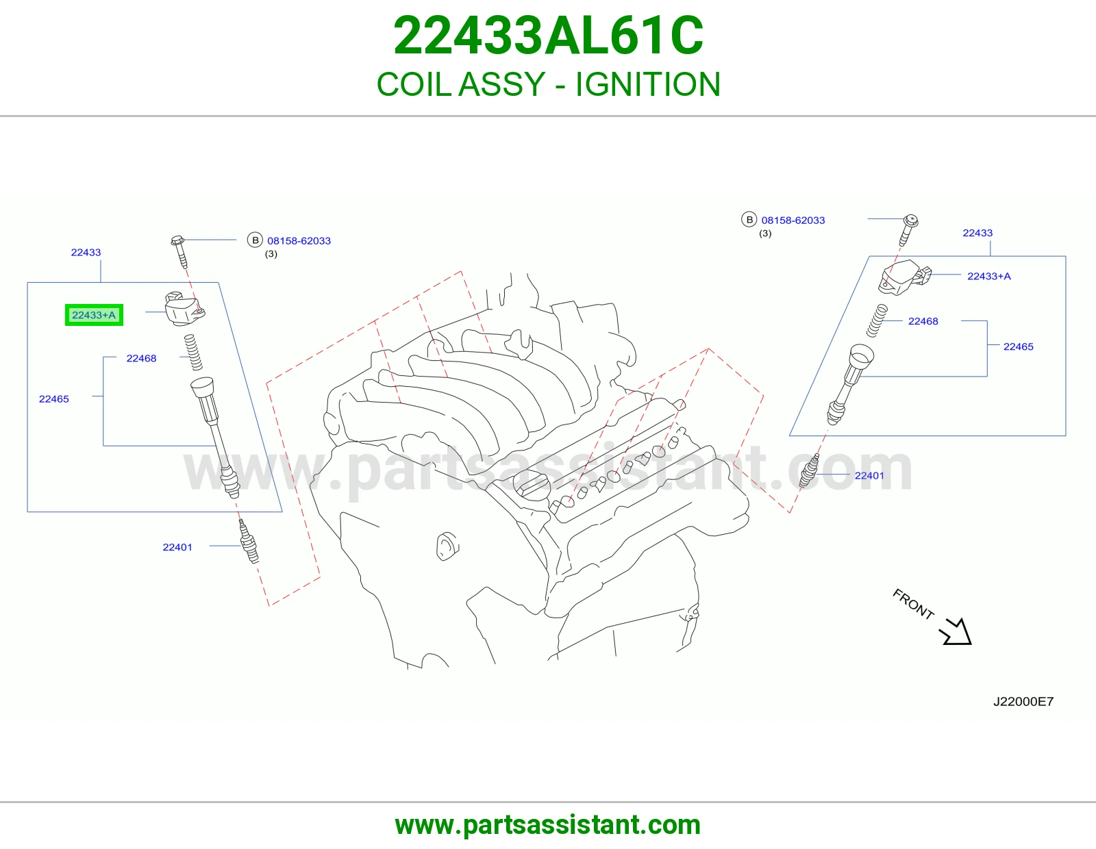 كويل 22433AL61C