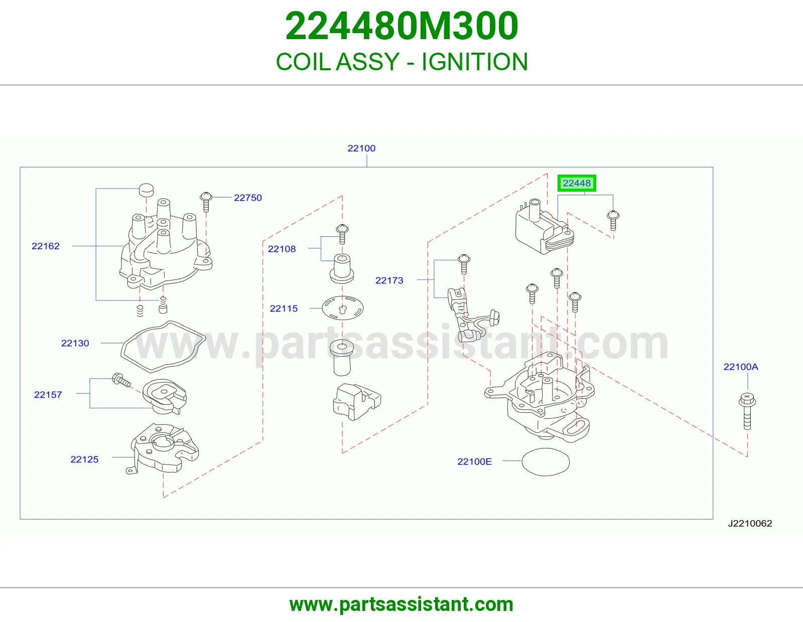 كويل 224480M300