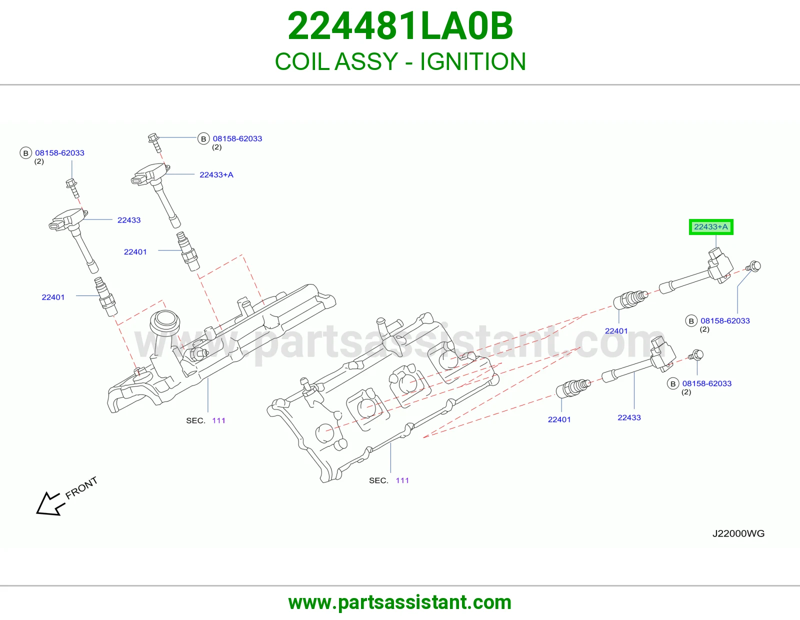 كويل 224481LA0B