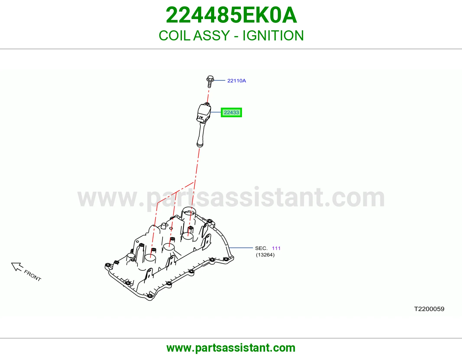كويل 224485EK0A