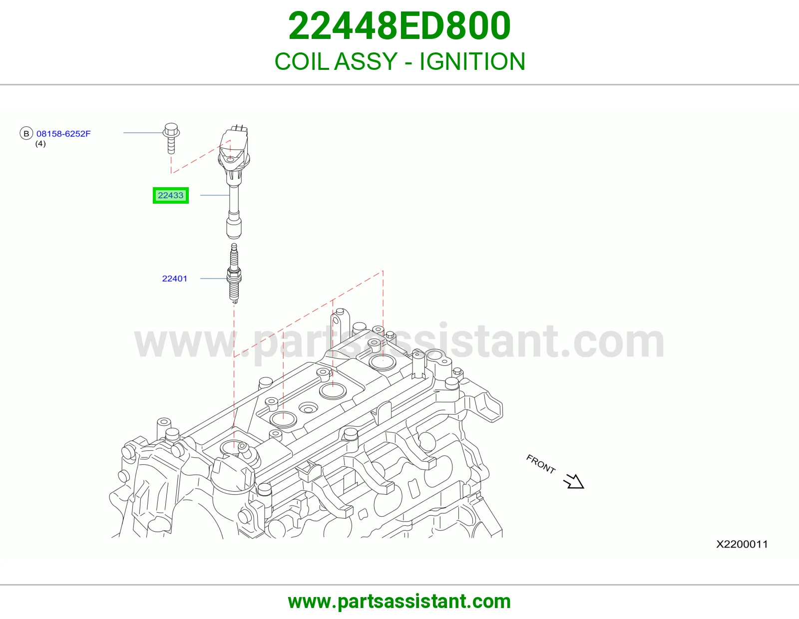 كويل 22448ED800