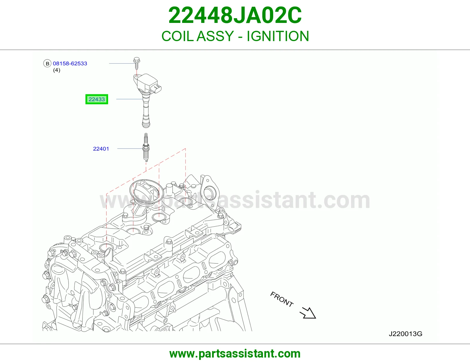 كويل 22448JA02C