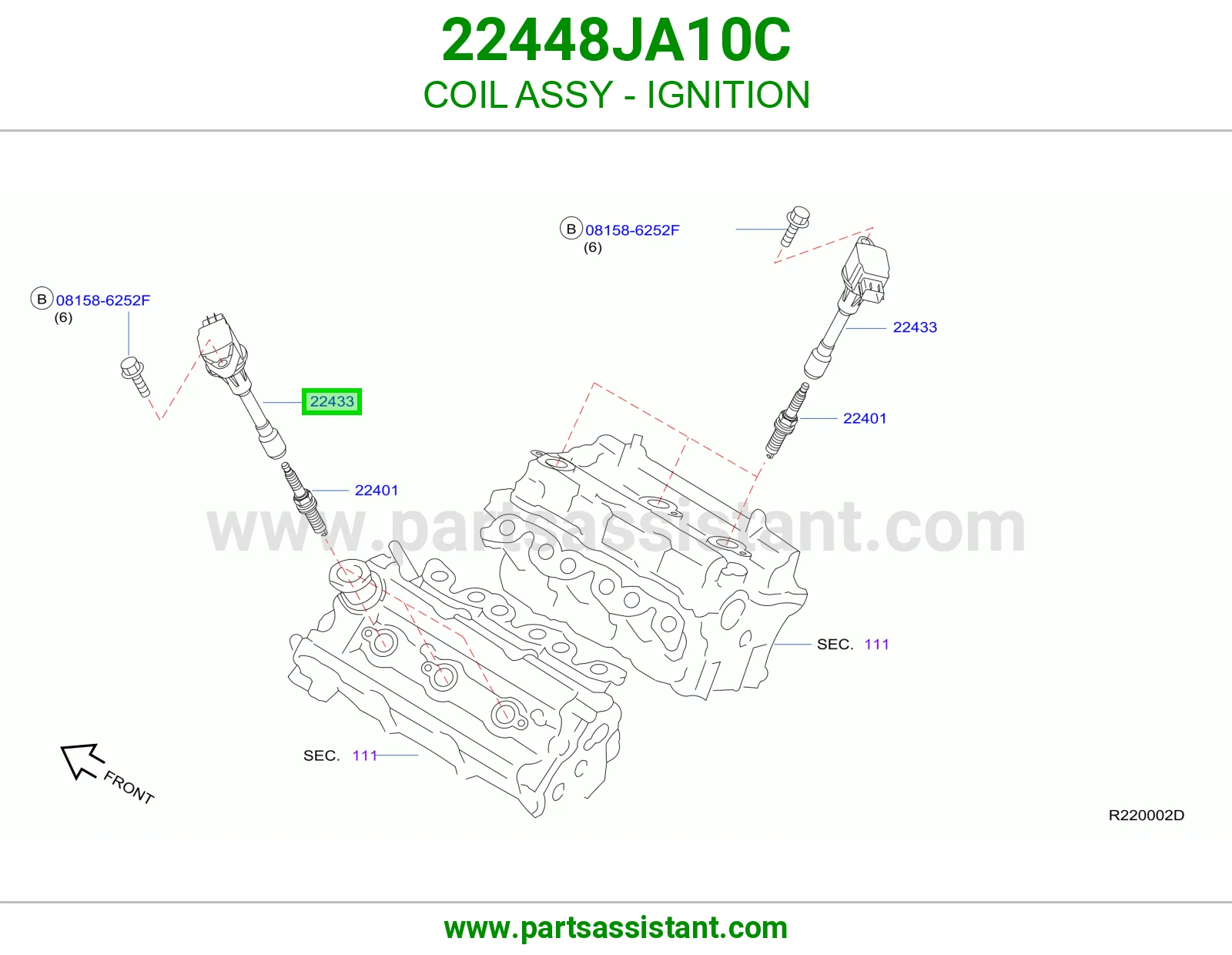 كويل 22448JA10C