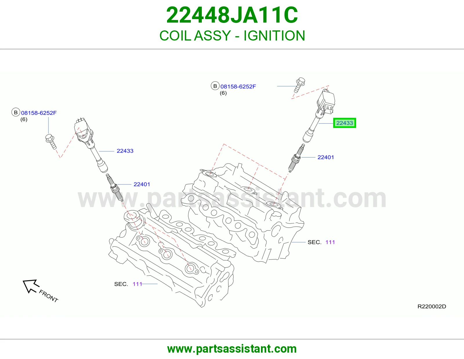 كويل 22448JA11C