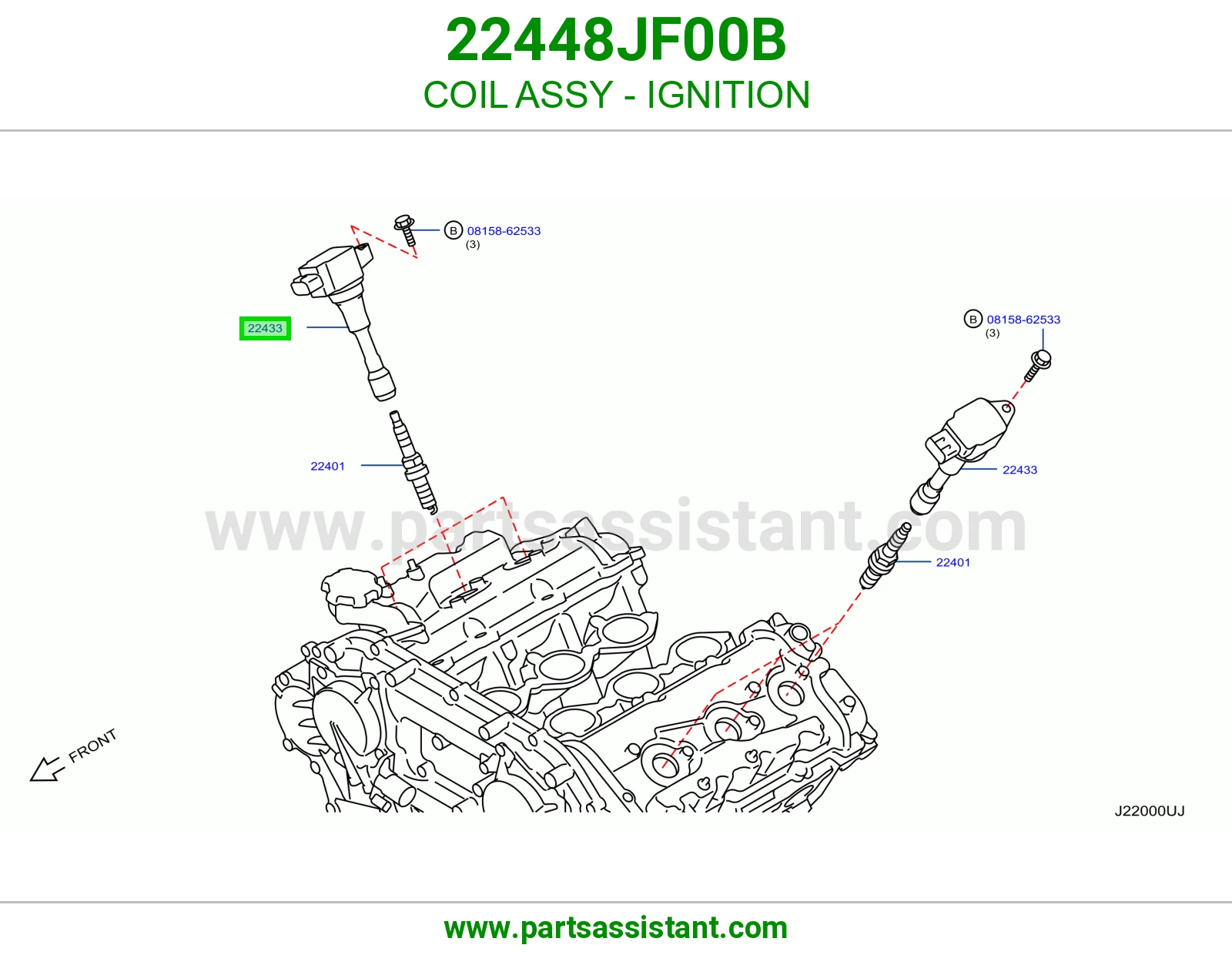 كويل 22448JF00B
