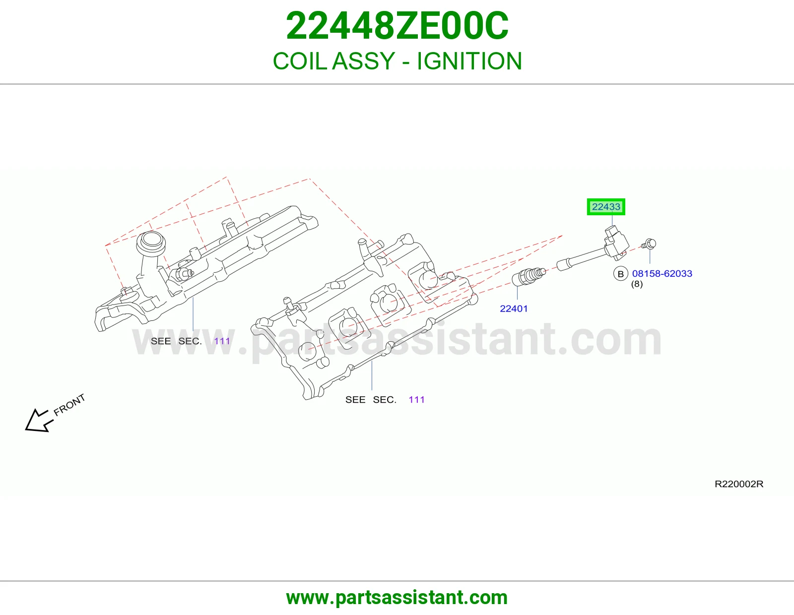 كويل 22448ZE00C