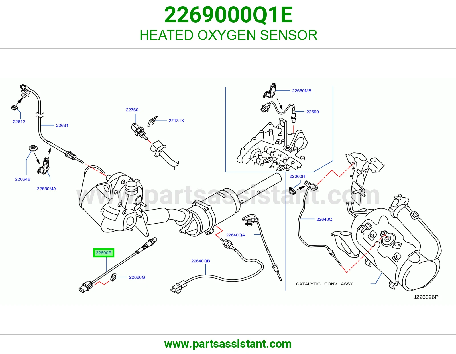 حساس قزوز أكسجين 2269000Q1E