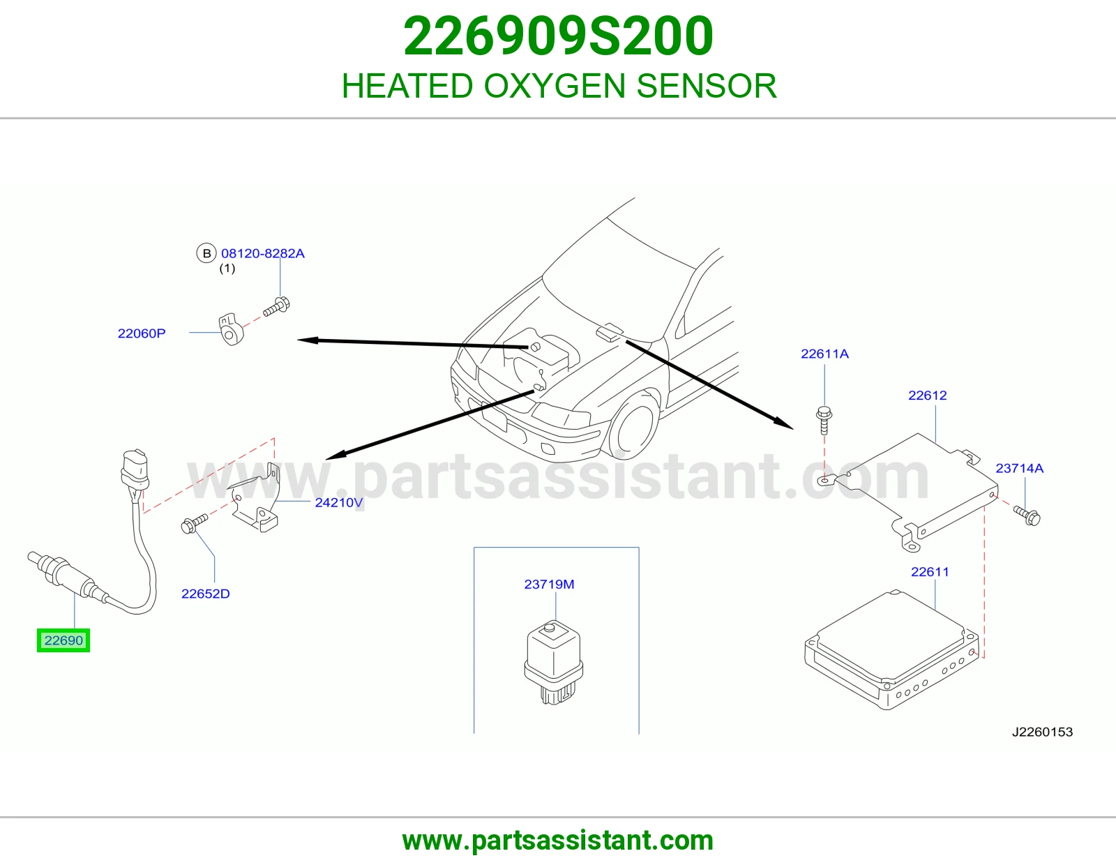 حساس قزوز اكسجين 226909S200