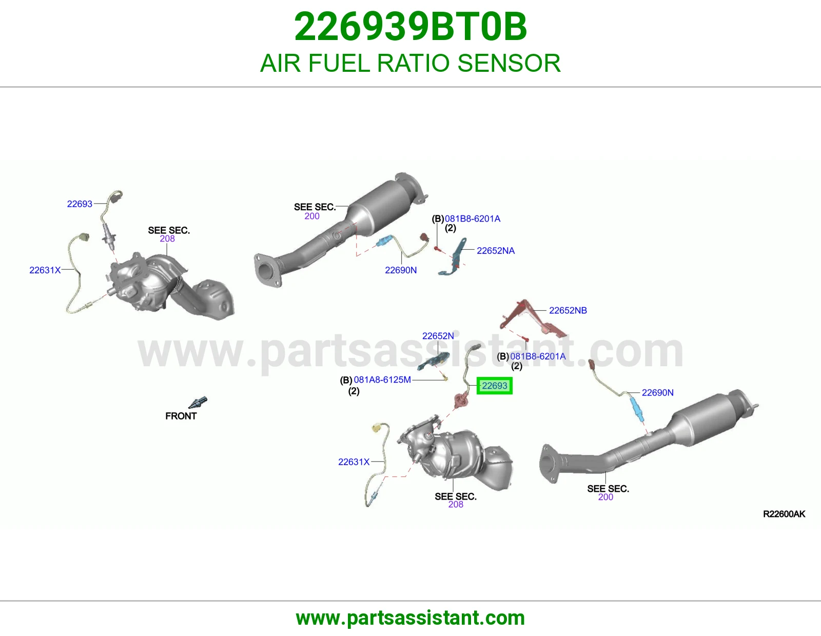 حساس قزوز اكسجين 226939BT0B
