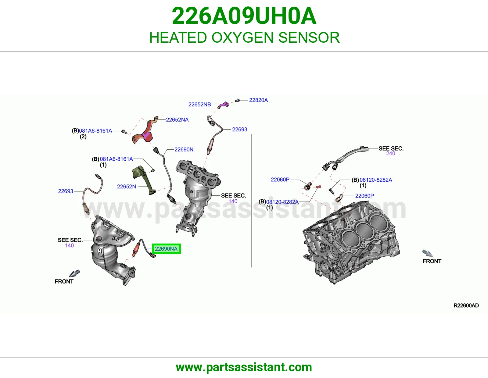 حساس قزوز اكسجين 226A09UH0A