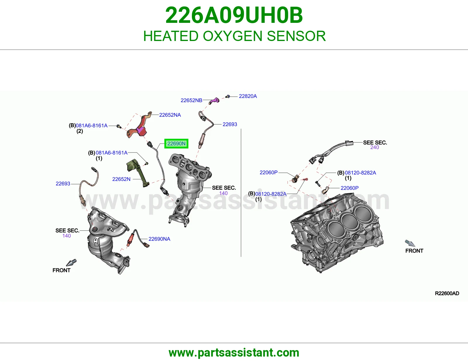 حساس قزوز اكسجين 226A09UH0B