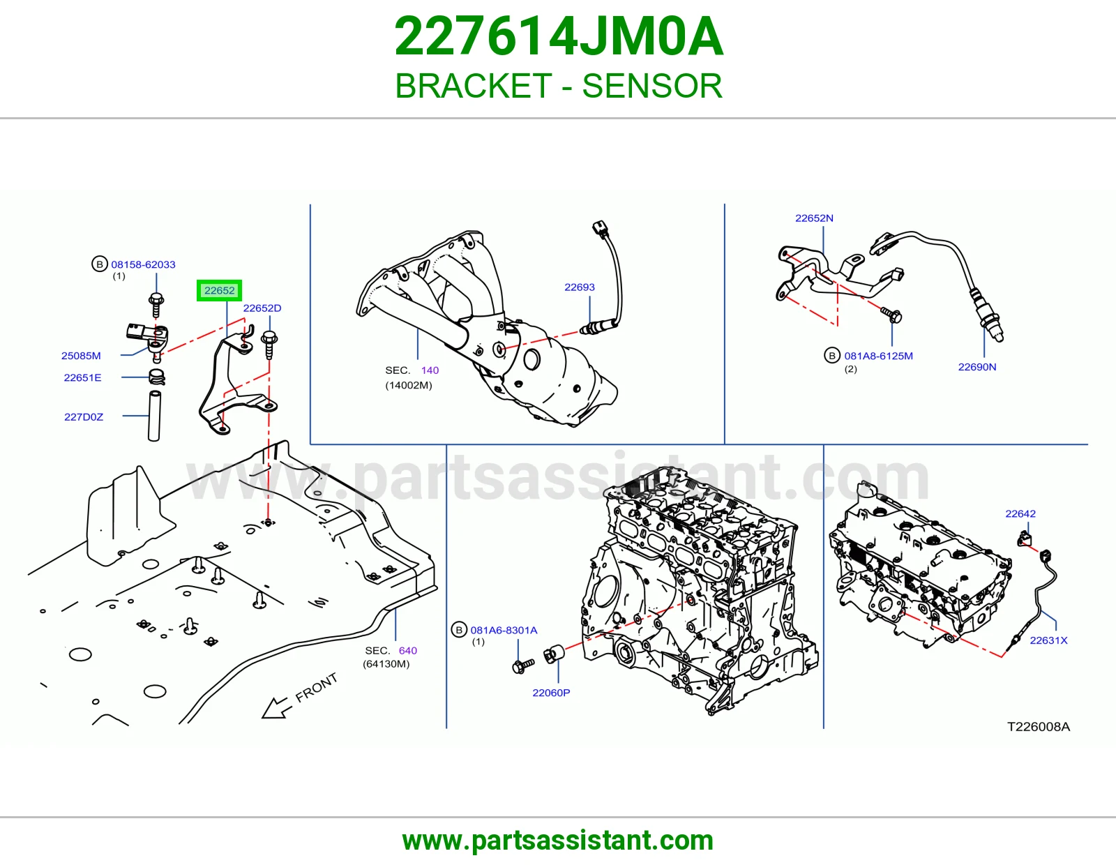 قاعدة حساس 227614JM0A