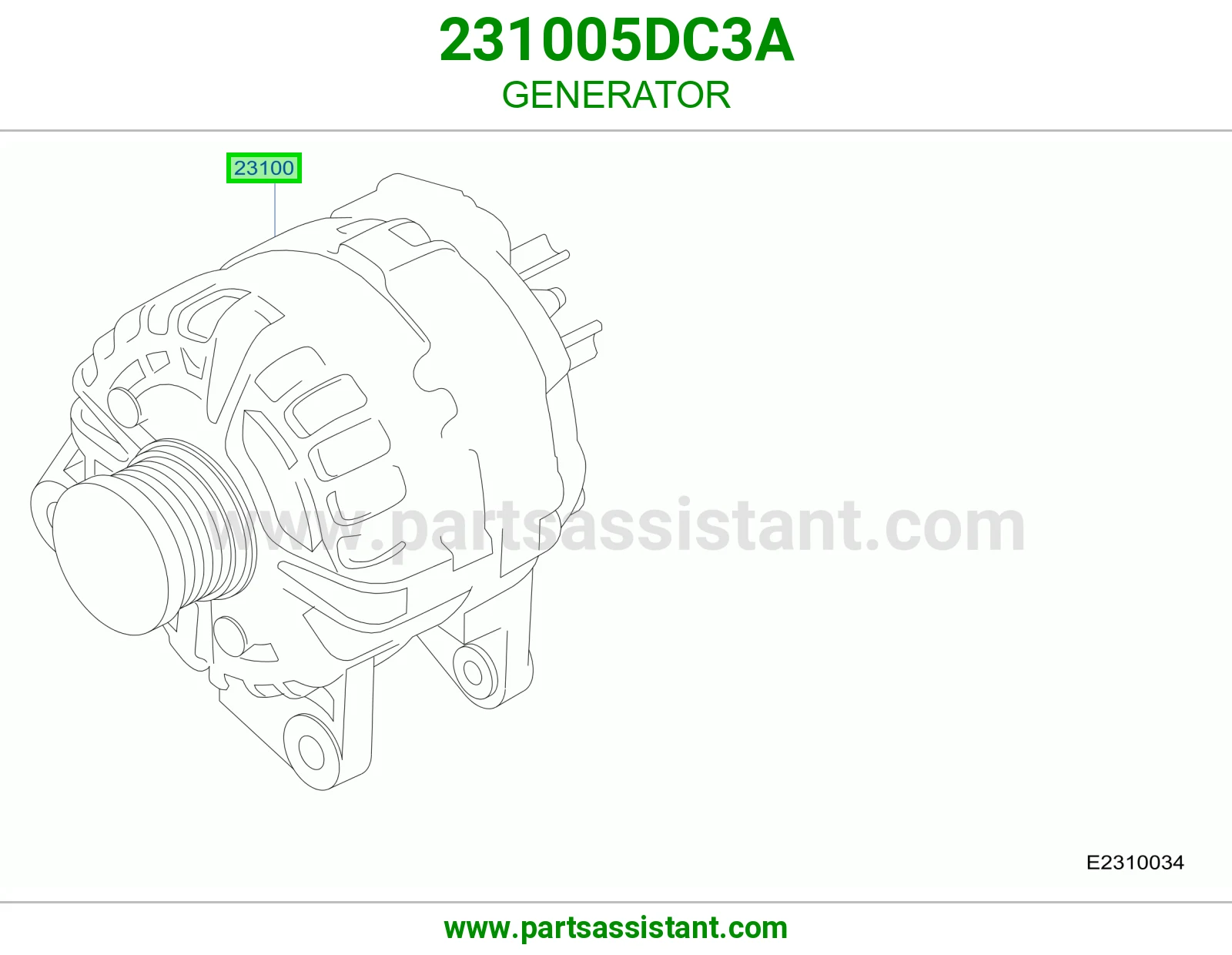 دينمو كهرب كامل 231005DC3A