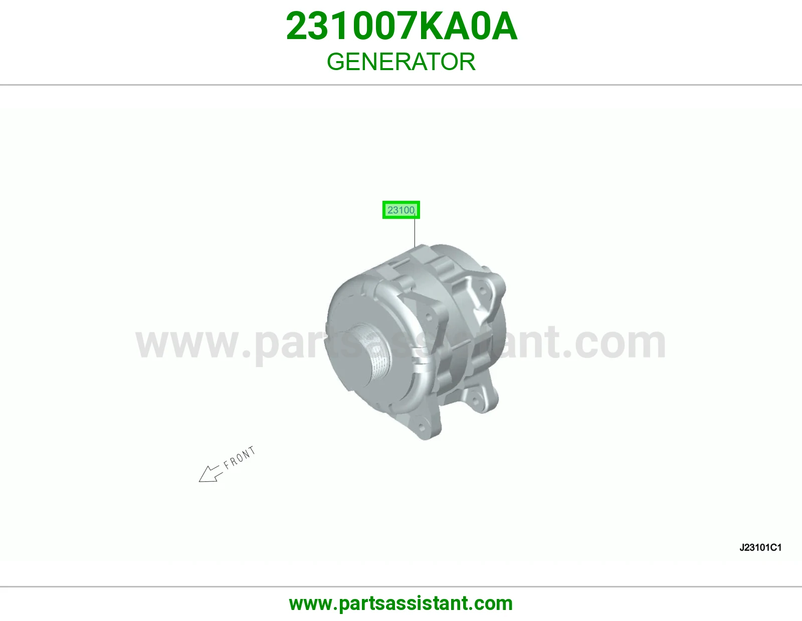 دينمو كهرب كامل 231007KA0A