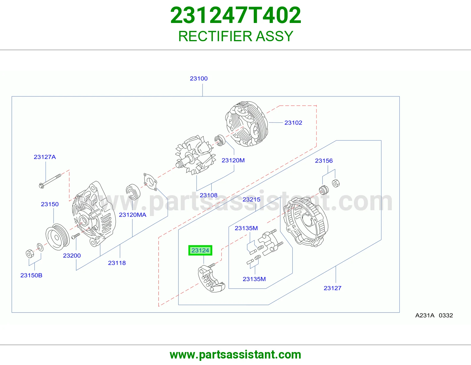 ركتفاير كامل 231247T402