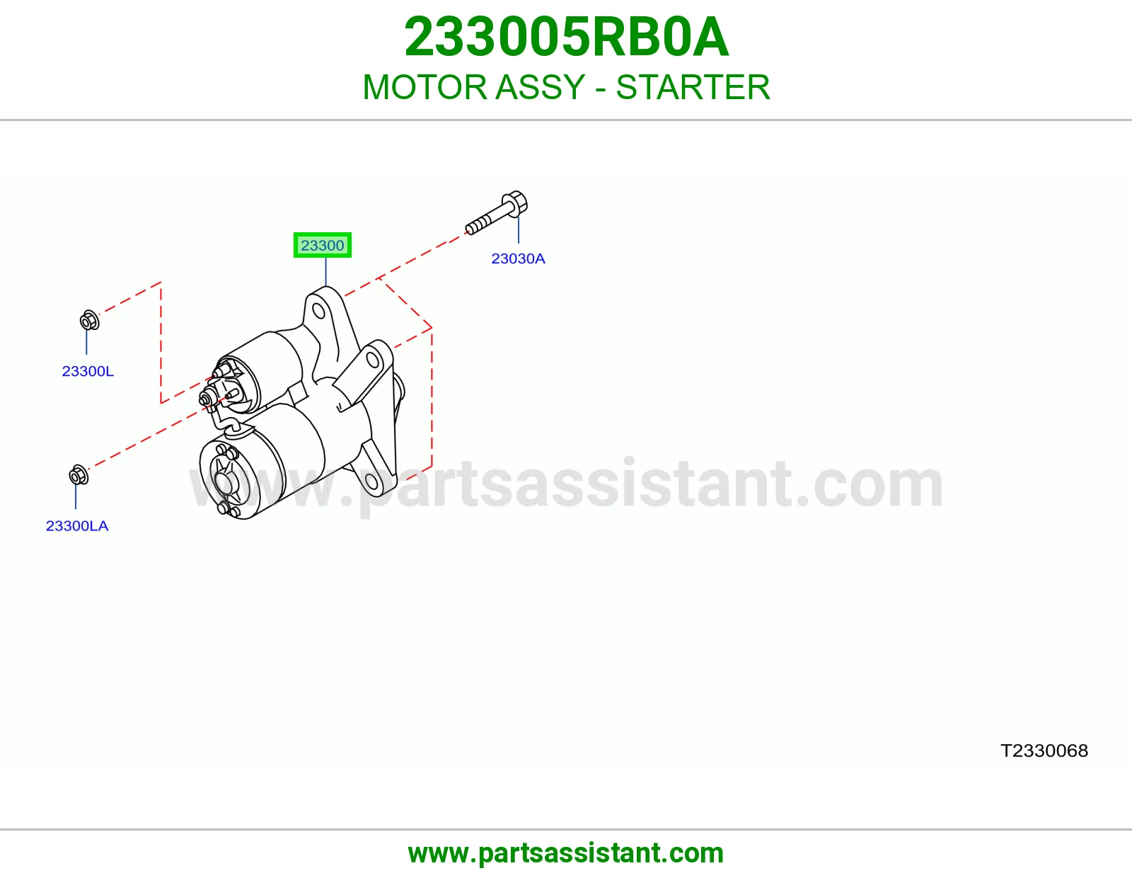 سلف مكينه كامل 233005RB0A