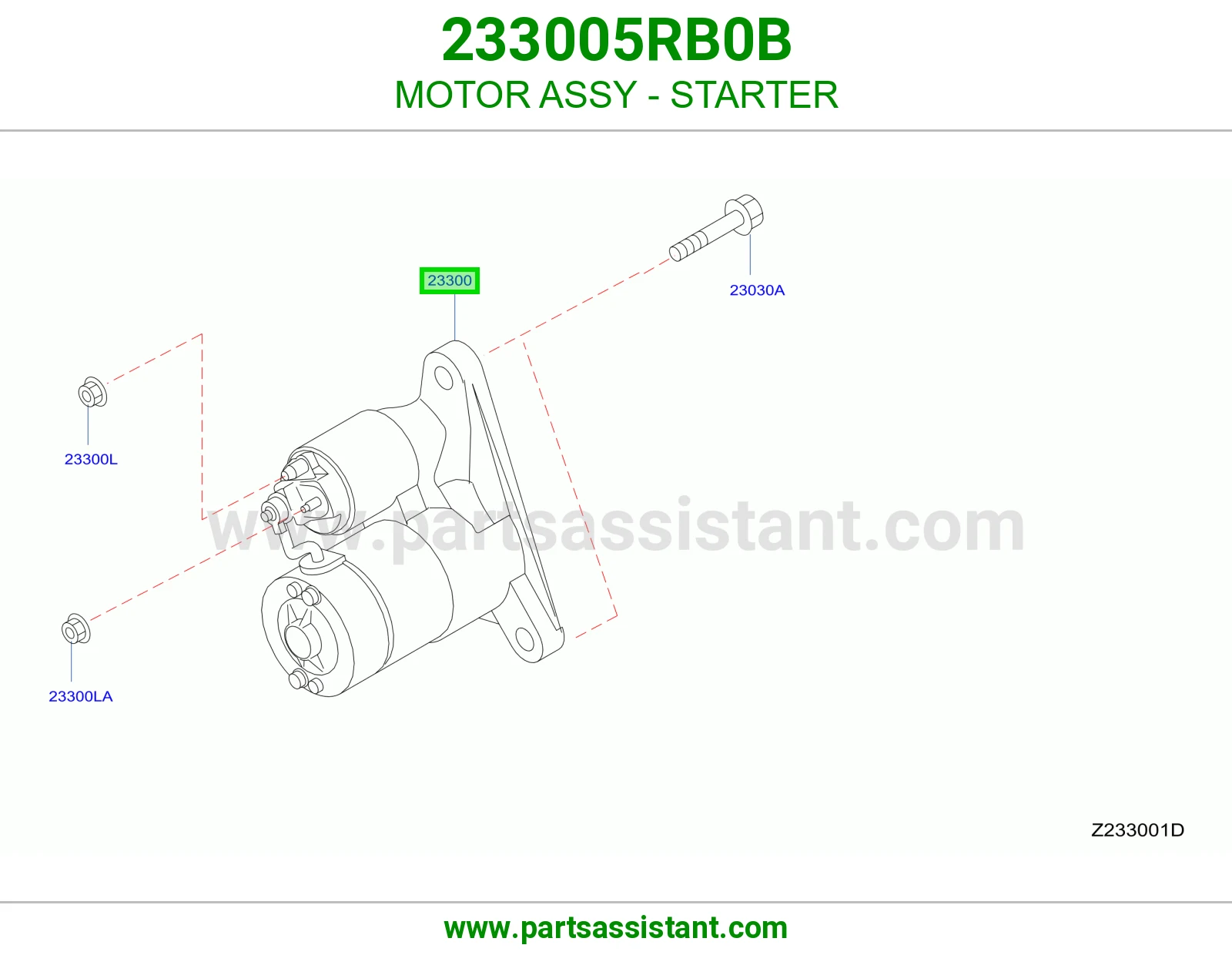 سلف مكينه كامل 233005RB0B