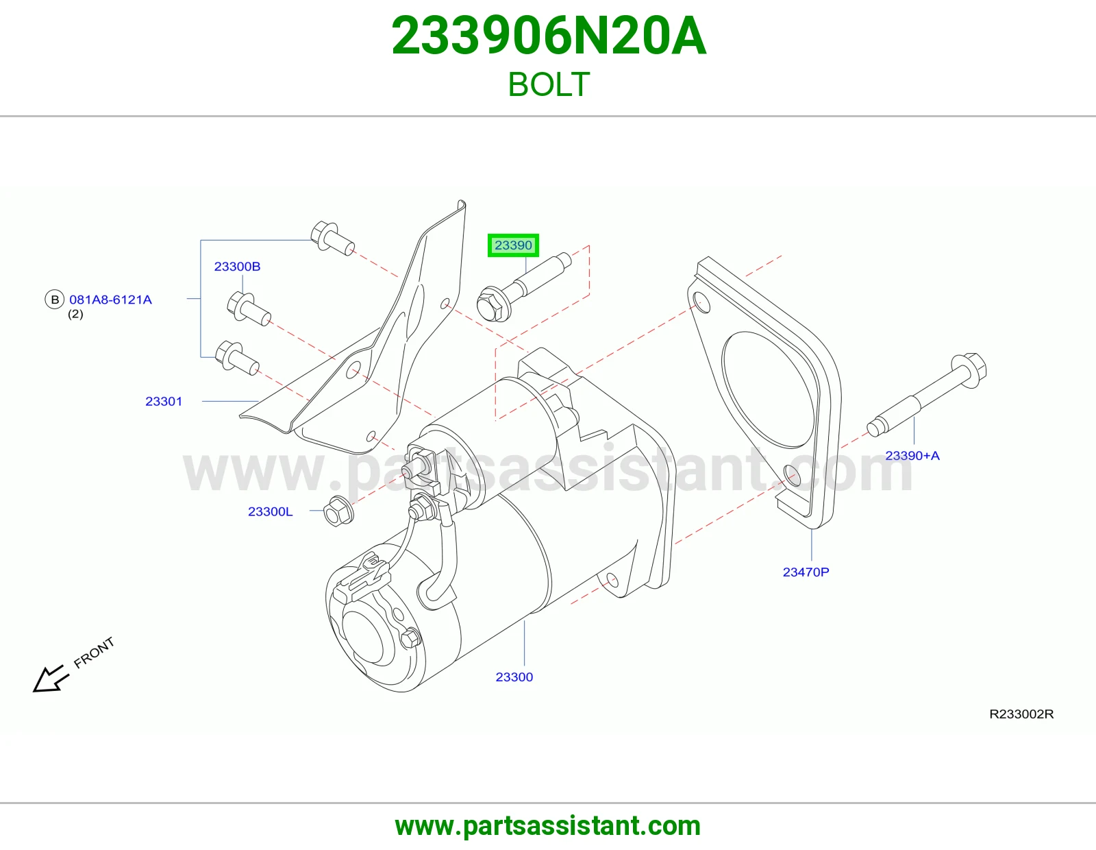 مسمار 233906N20A