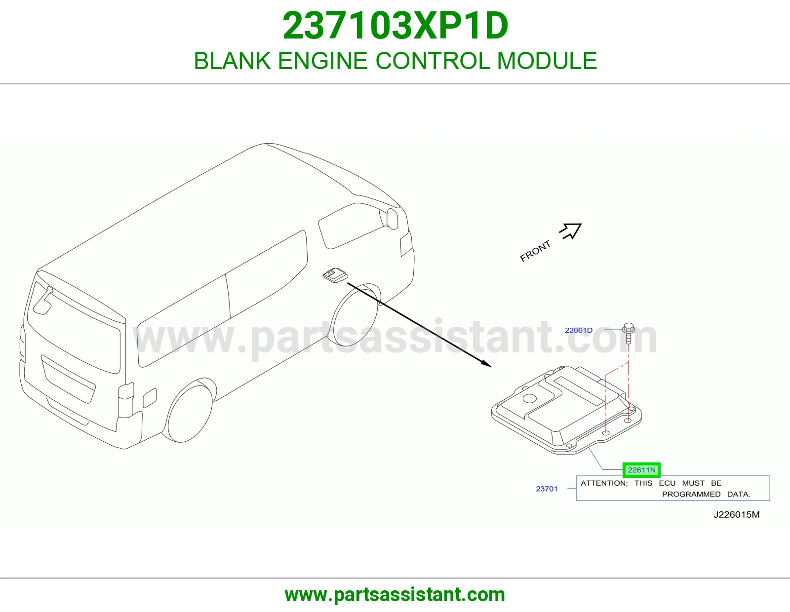 كمبيوتر مكينة خام بدون برمجة 237103XP1D