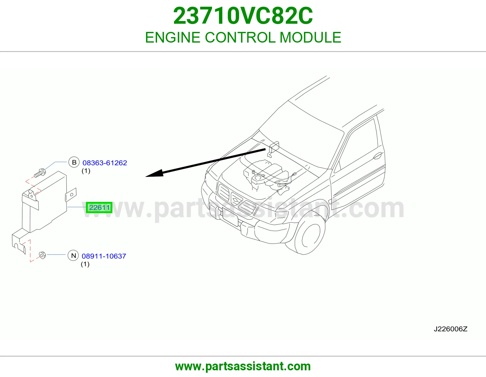 كمبيوتر تحكم مكينه 23710VC82C