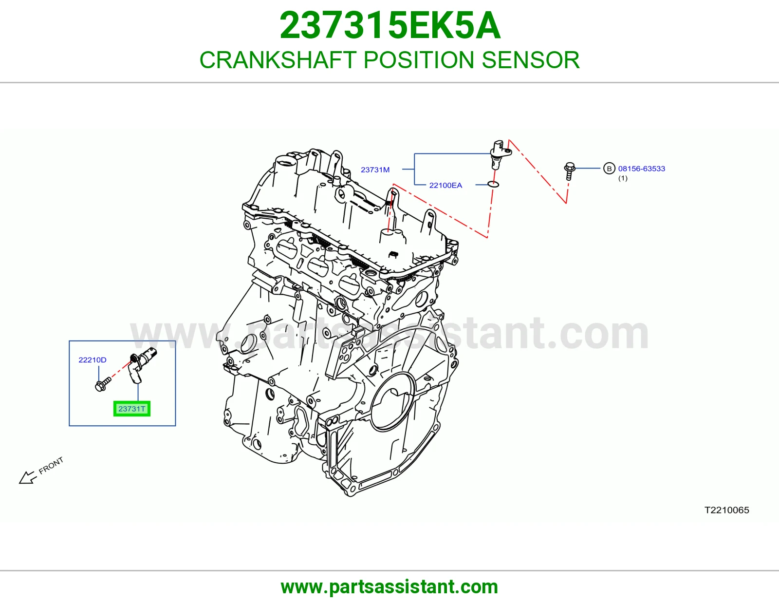 حساس عمود تيمن 237315EK5A