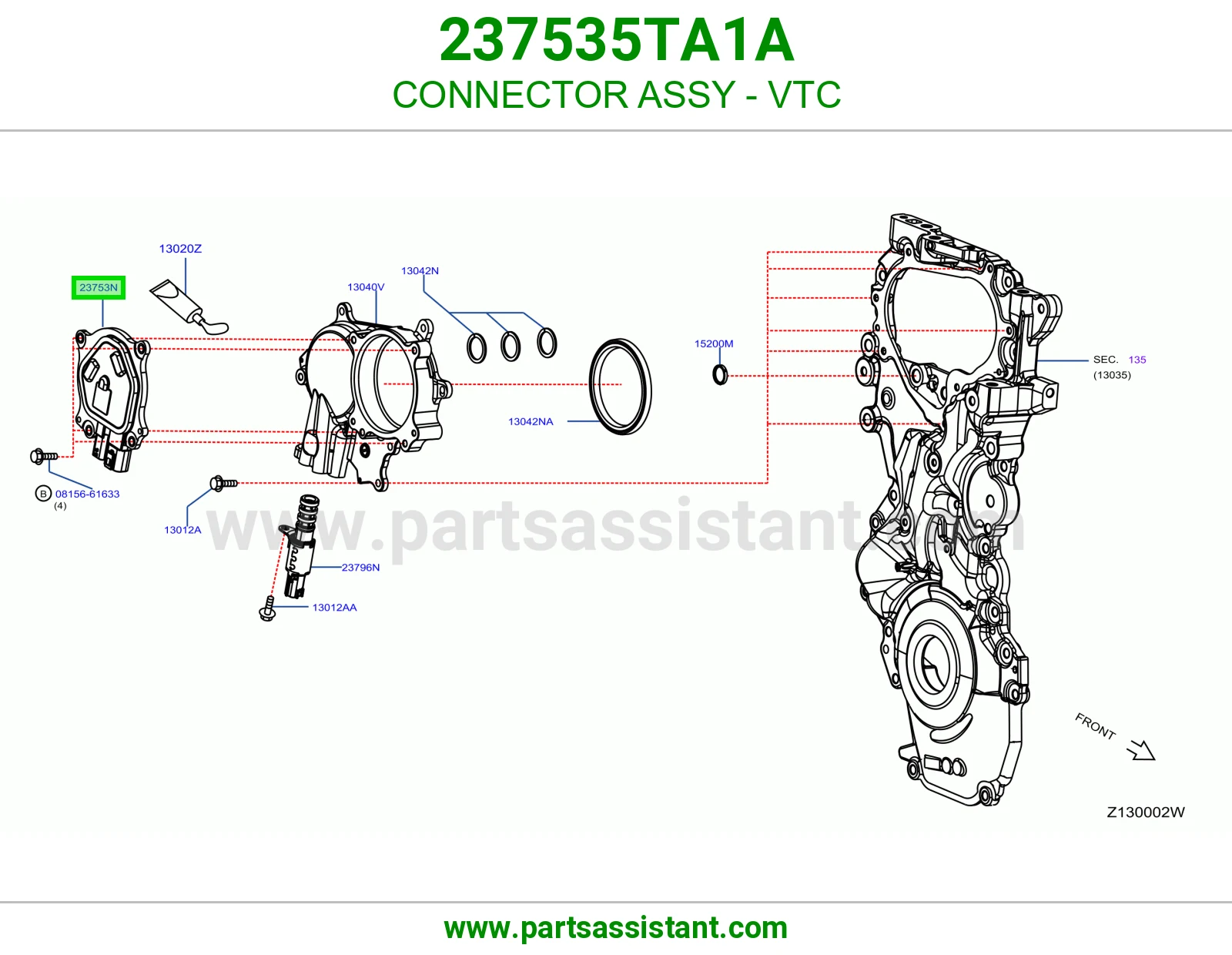 فيش توقيت بلوف VTC كامل 237535TA1A