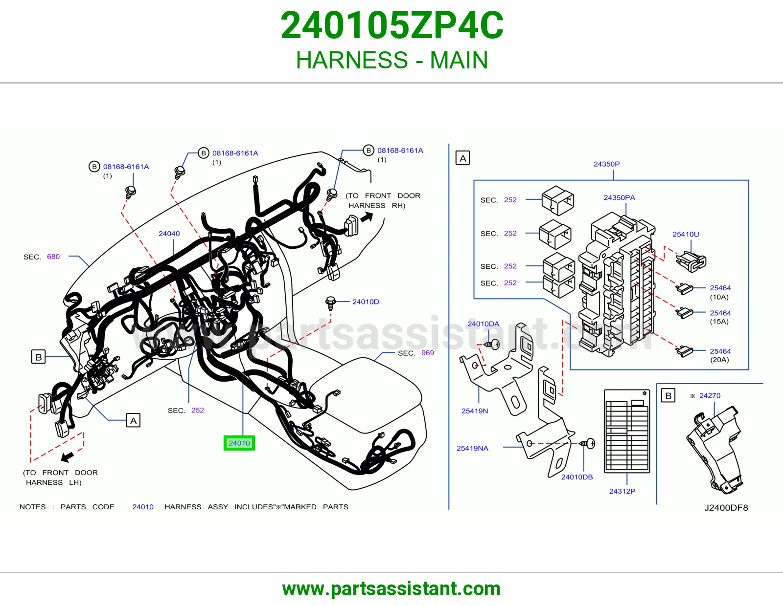 HARNESS - MAIN 240105ZP4C