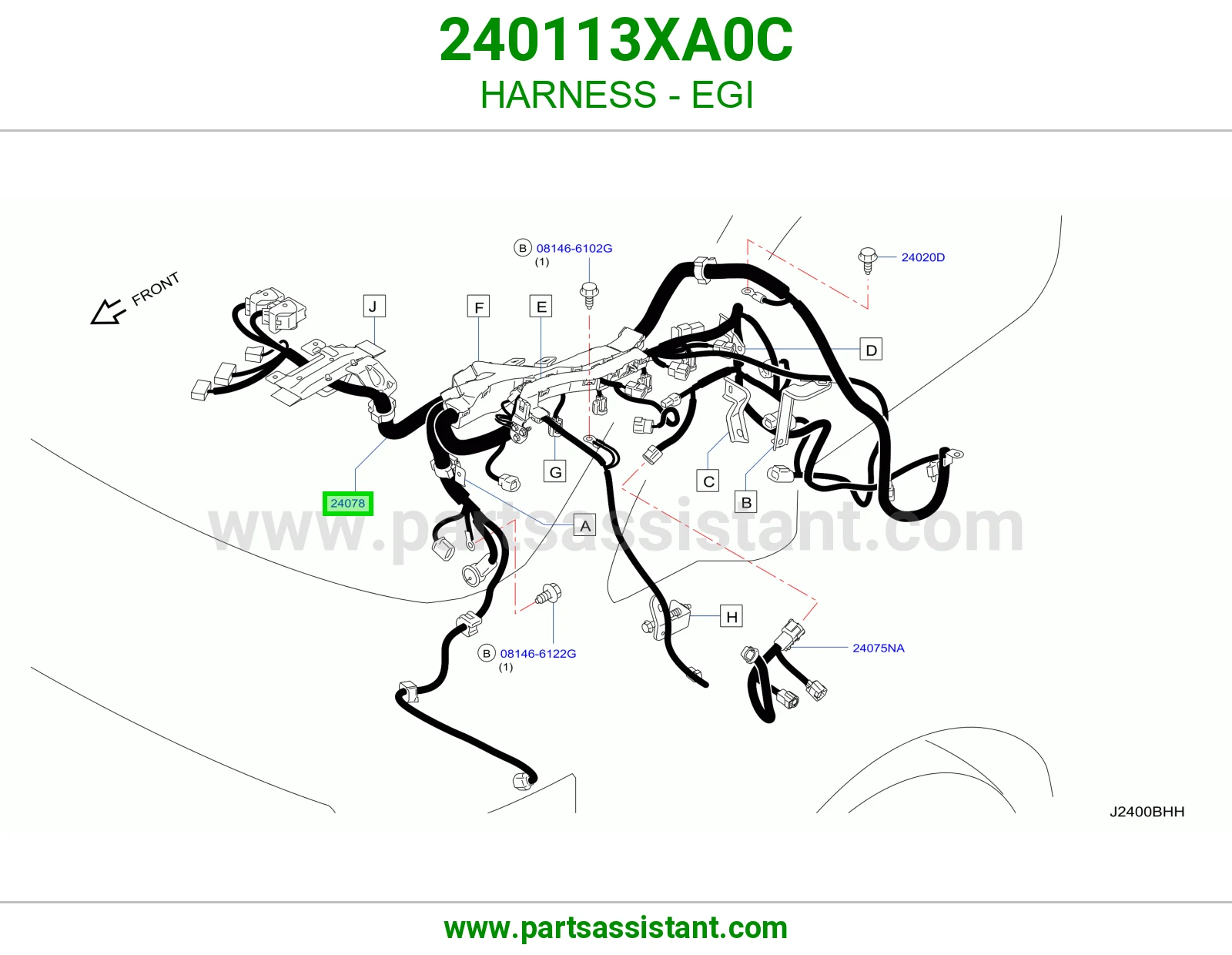 ضفيرة EGI 240113XA0C