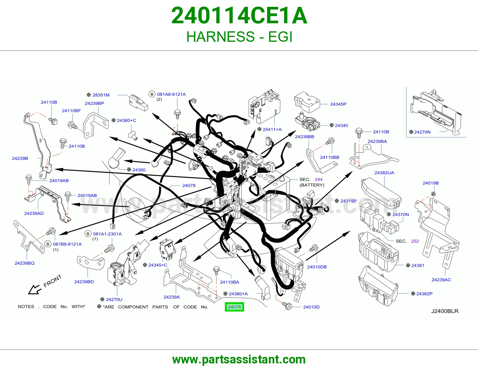 ضفيرة EGI 240114CE1A