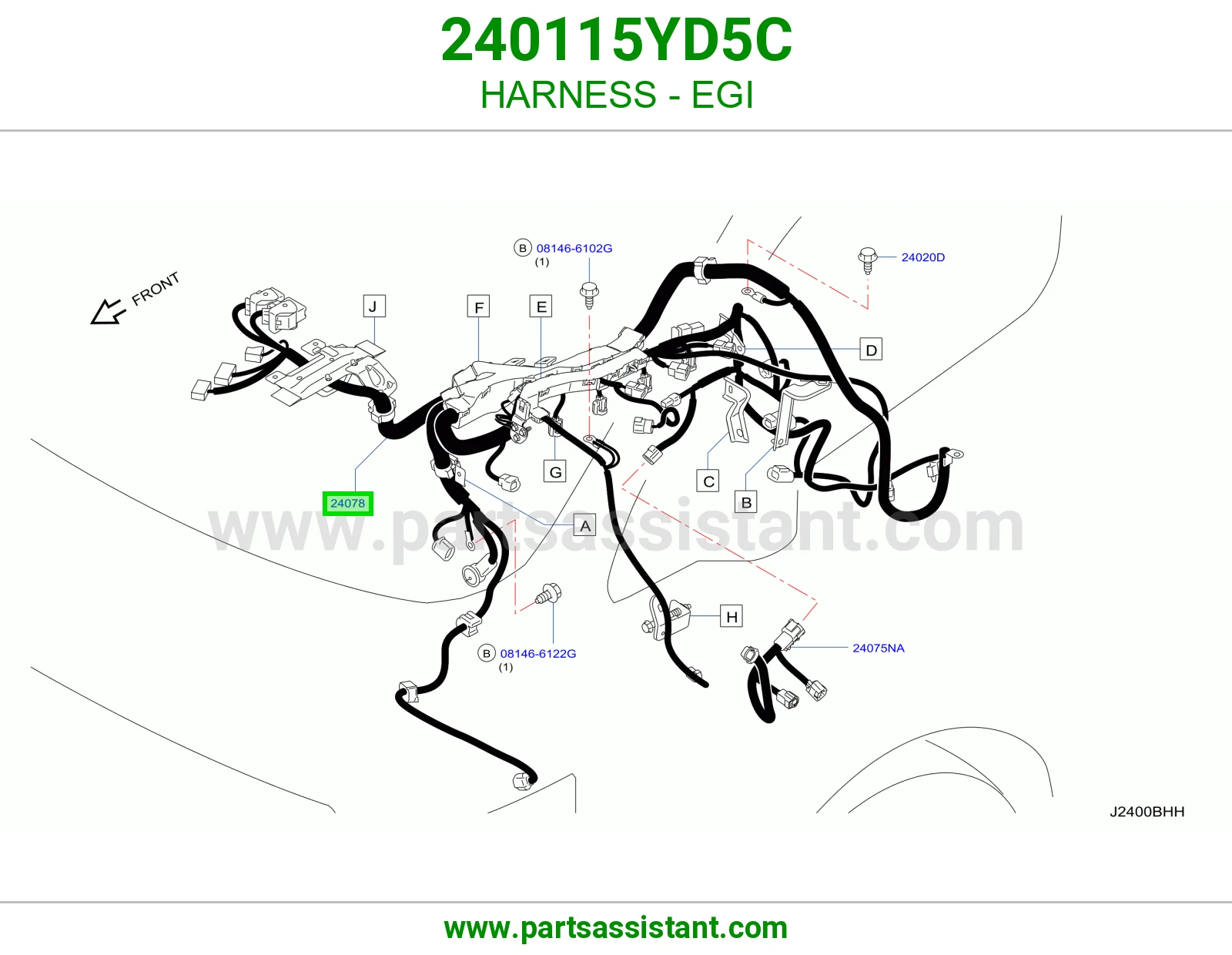 ضفيرة EGI 240115YD5C