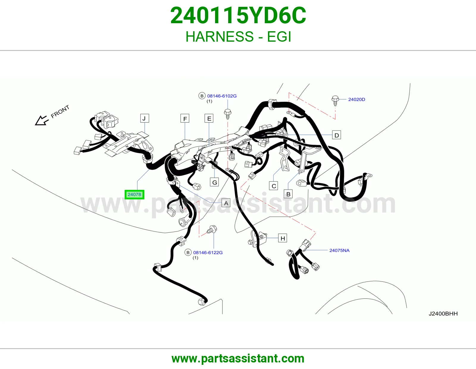ضفيرة EGI 240115YD6C