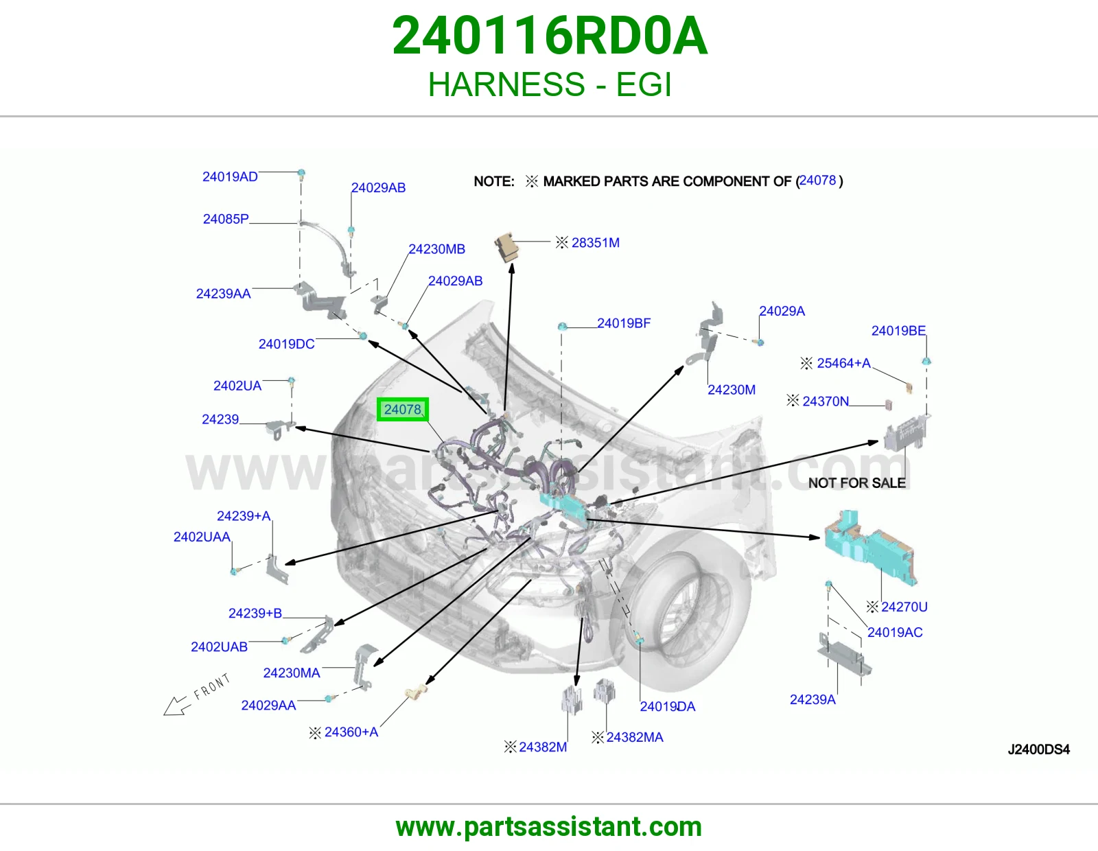 ضفيرة EGI 240116RD0A