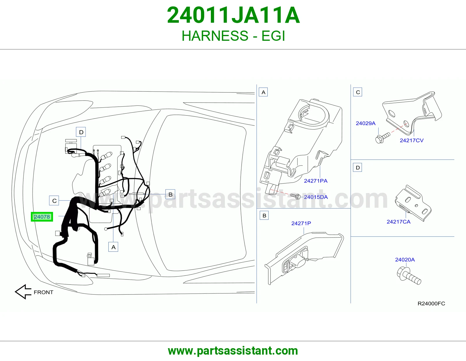 ضفيرة EGI 24011JA11A