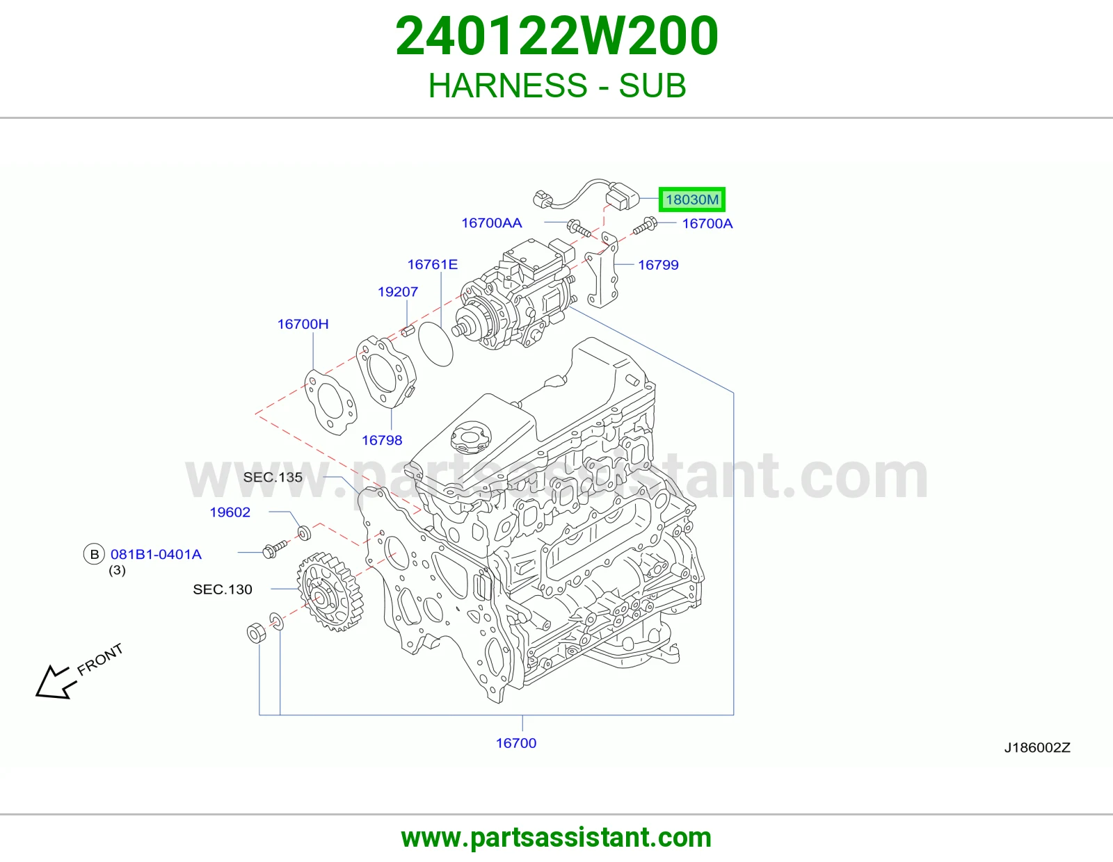ضفيرة فرعي 240122W200