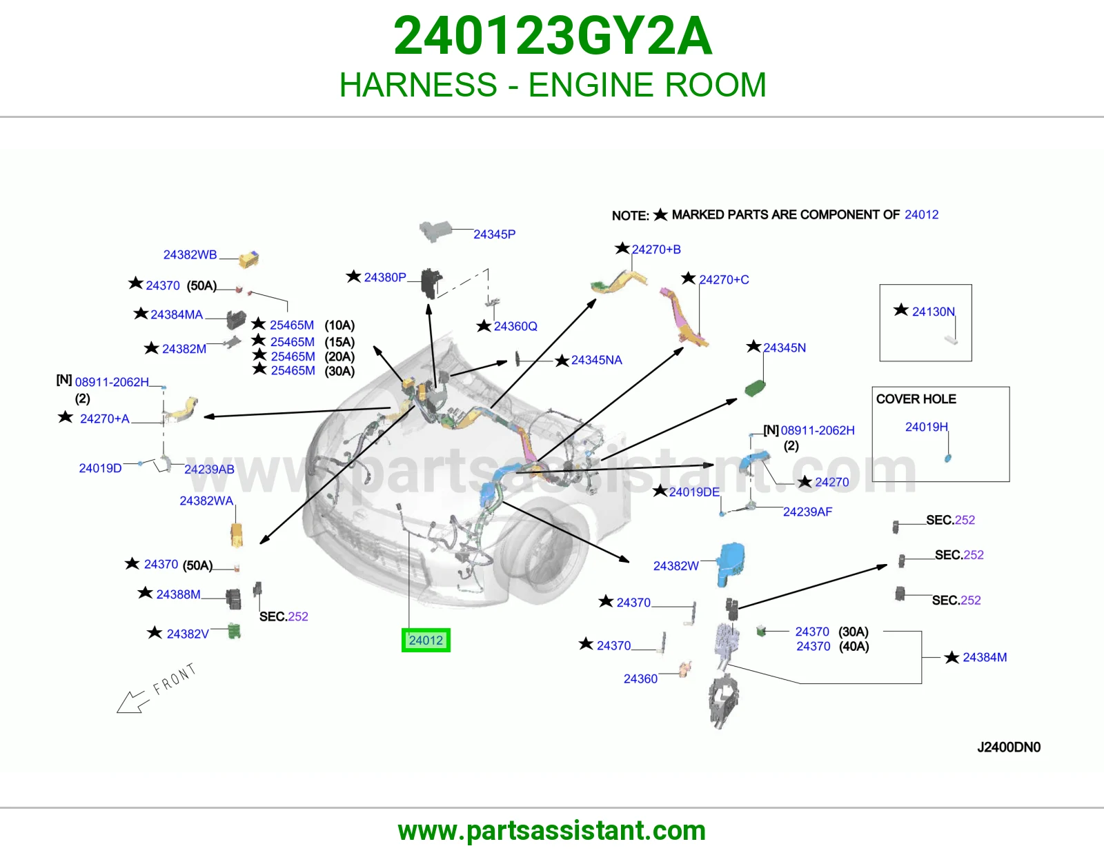 ضفيره مكينه جزئيه 240123GY2A