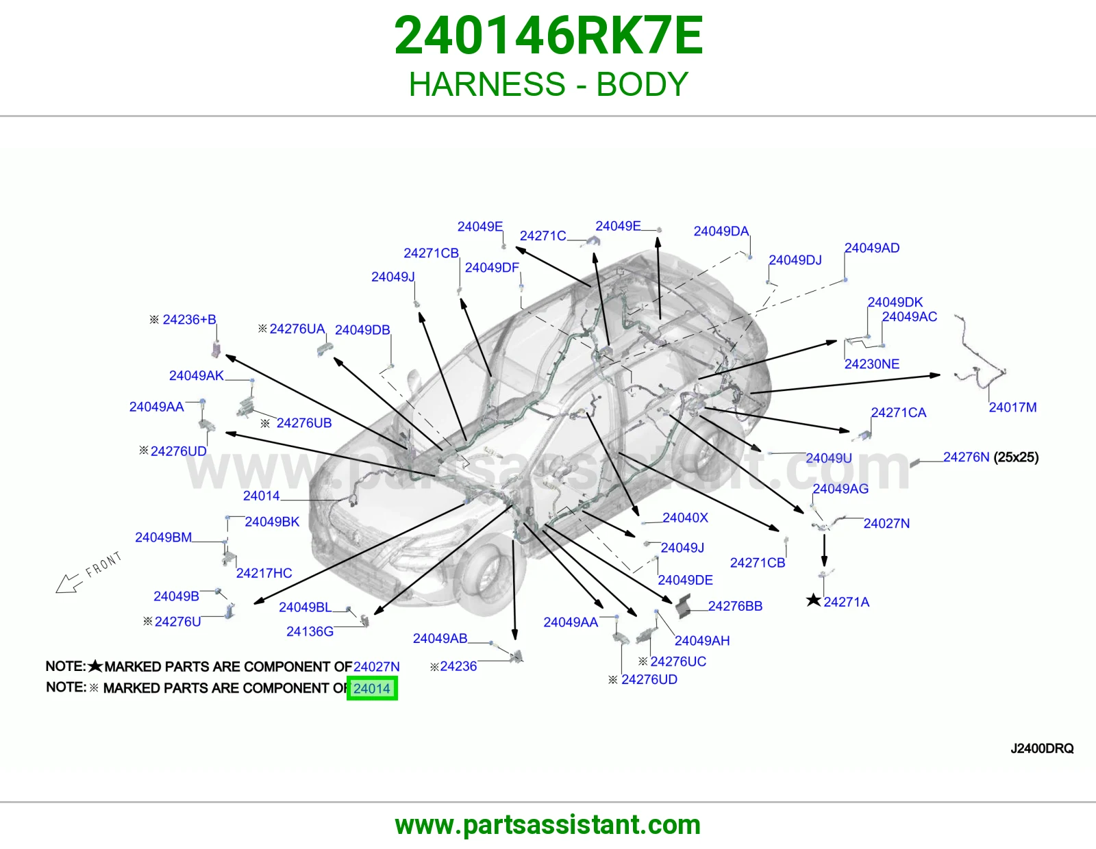 ضفيرة جرم 240146RK7E