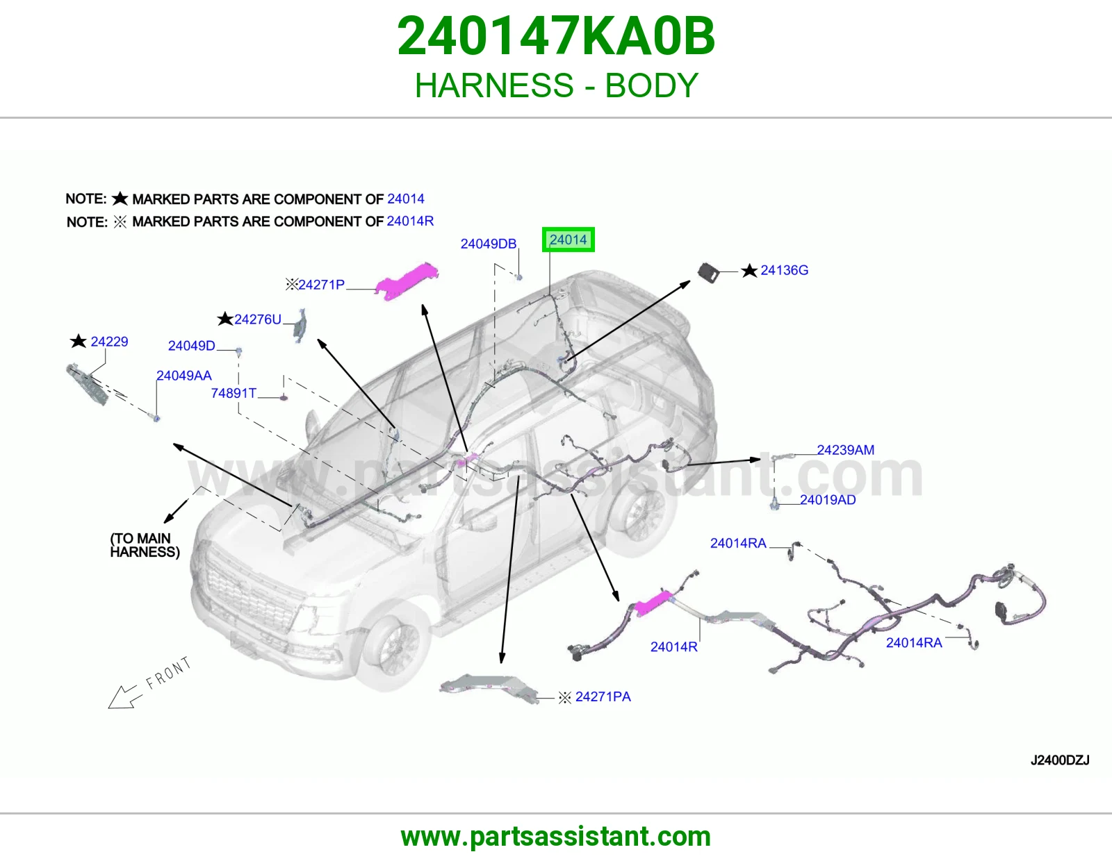 ضفيرة جرم 240147KA0B