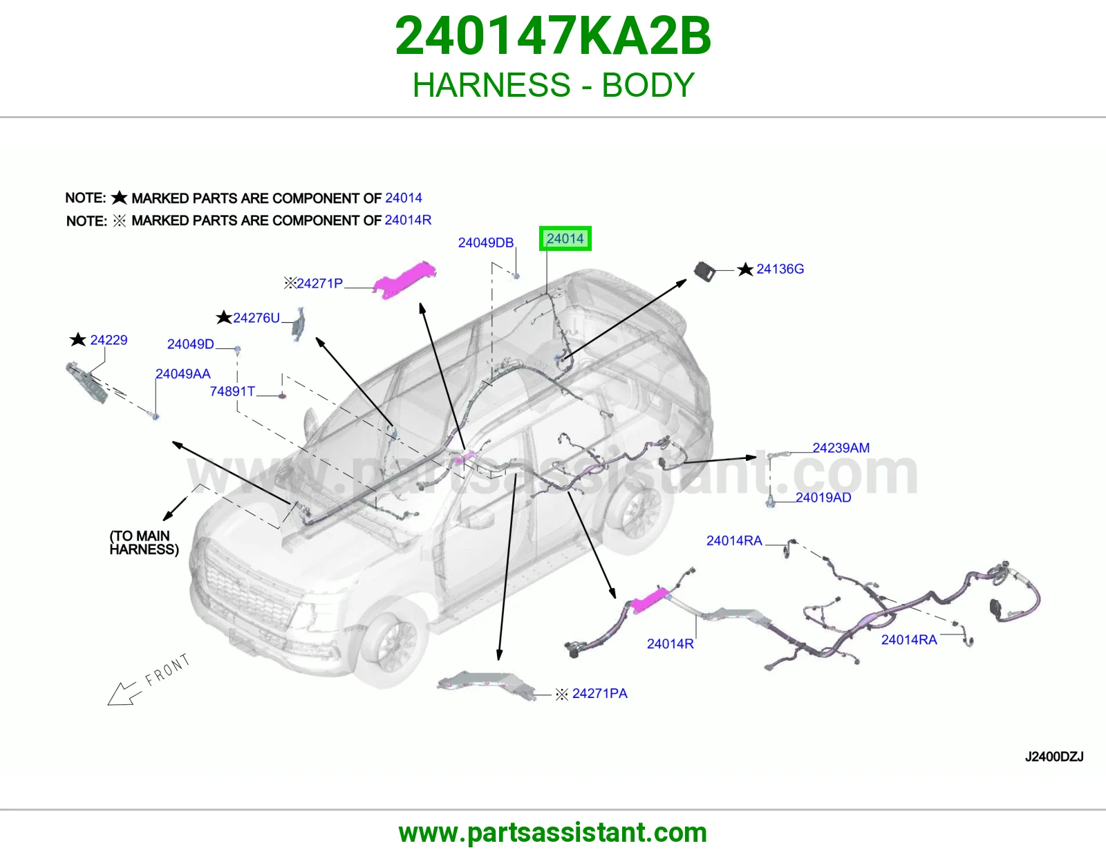 ضفيرة جرم 240147KA2B