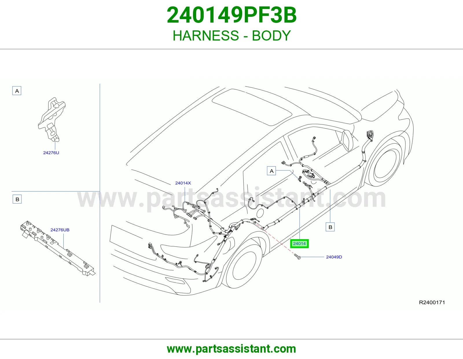 ضفيرة جرم 240149PF3B