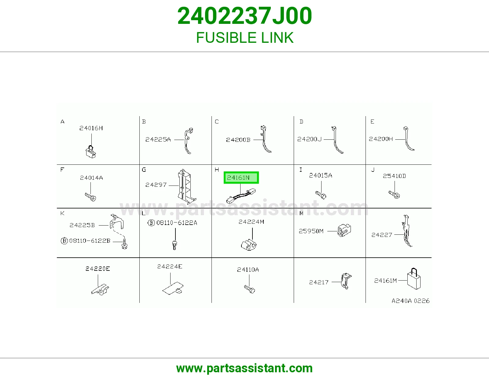 فيوز رئيسي 2402237J00