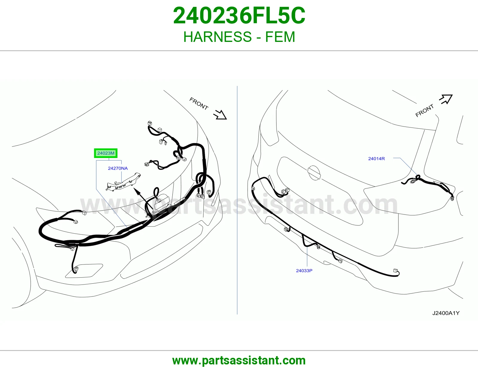 ضفيرة FEM 240236FL5C