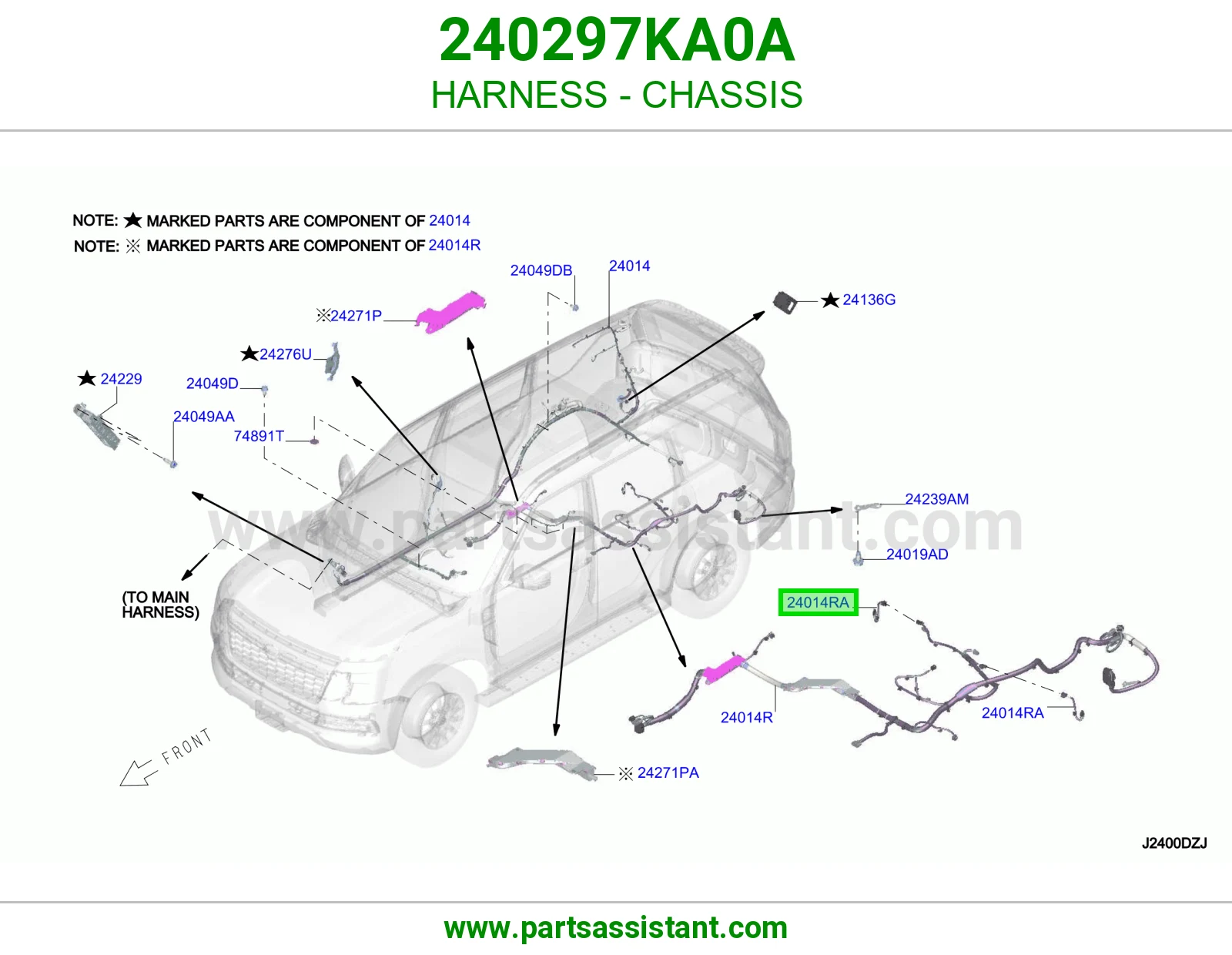ضفيرة شاصي 240297KA0A
