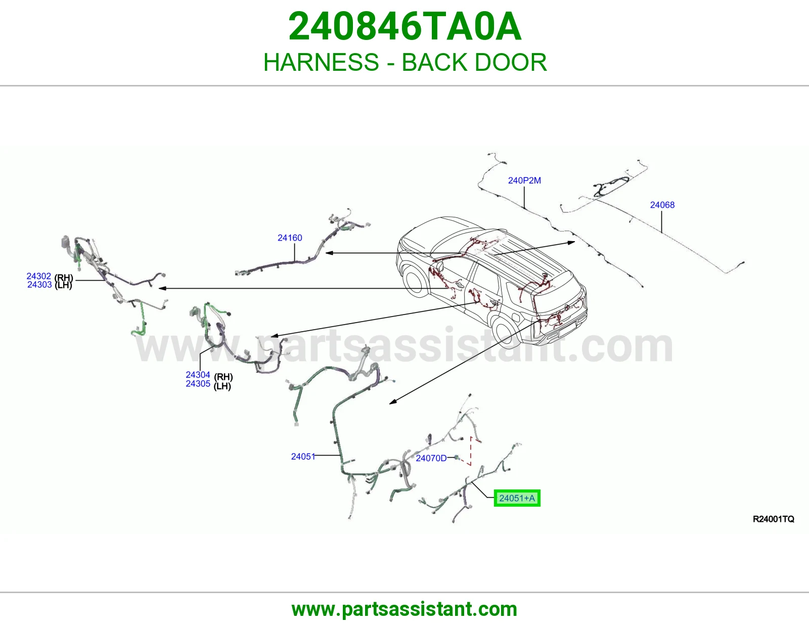 ضفيرة باب شنطة 240846TA0A