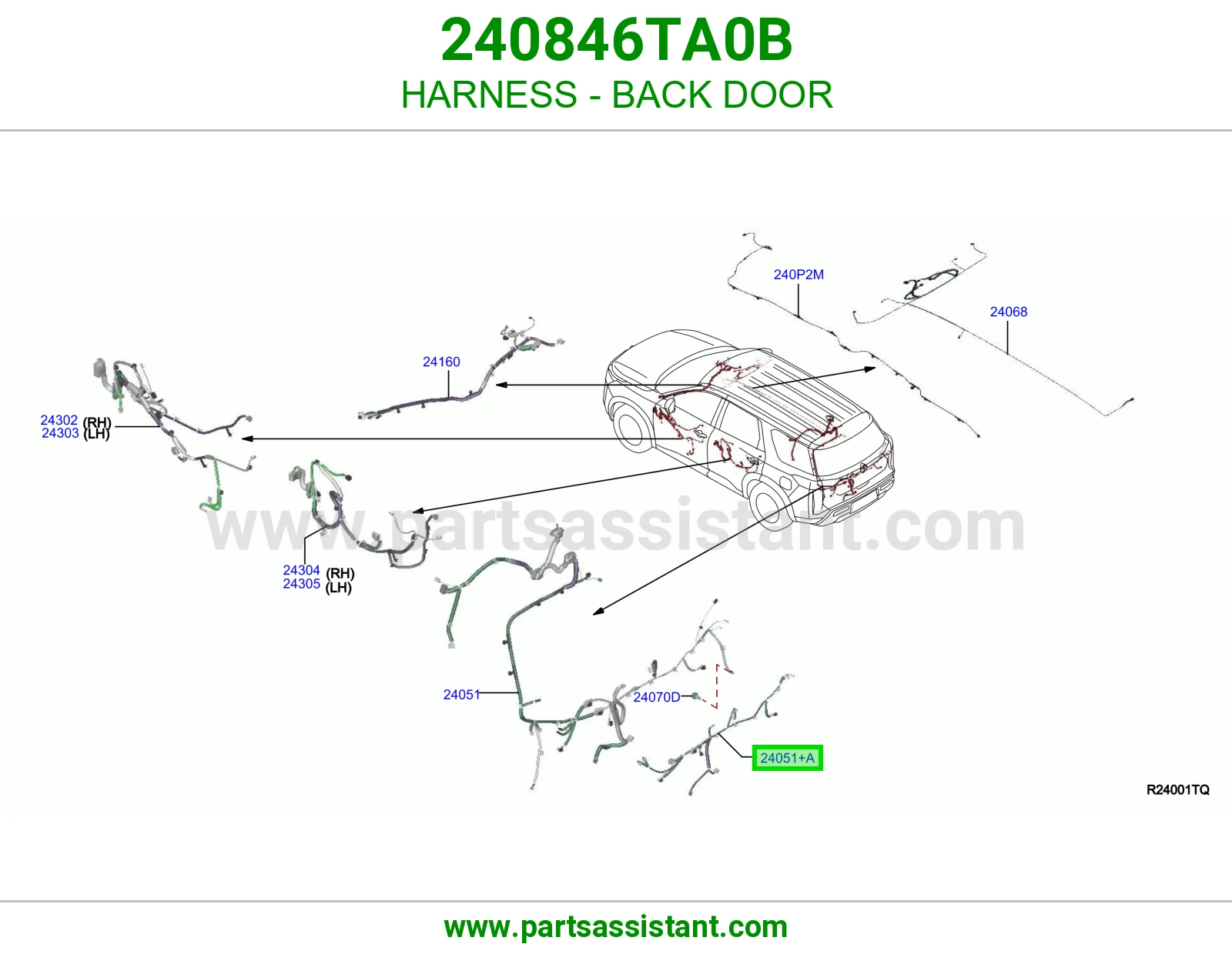 ضفيرة باب شنطة 240846TA0B