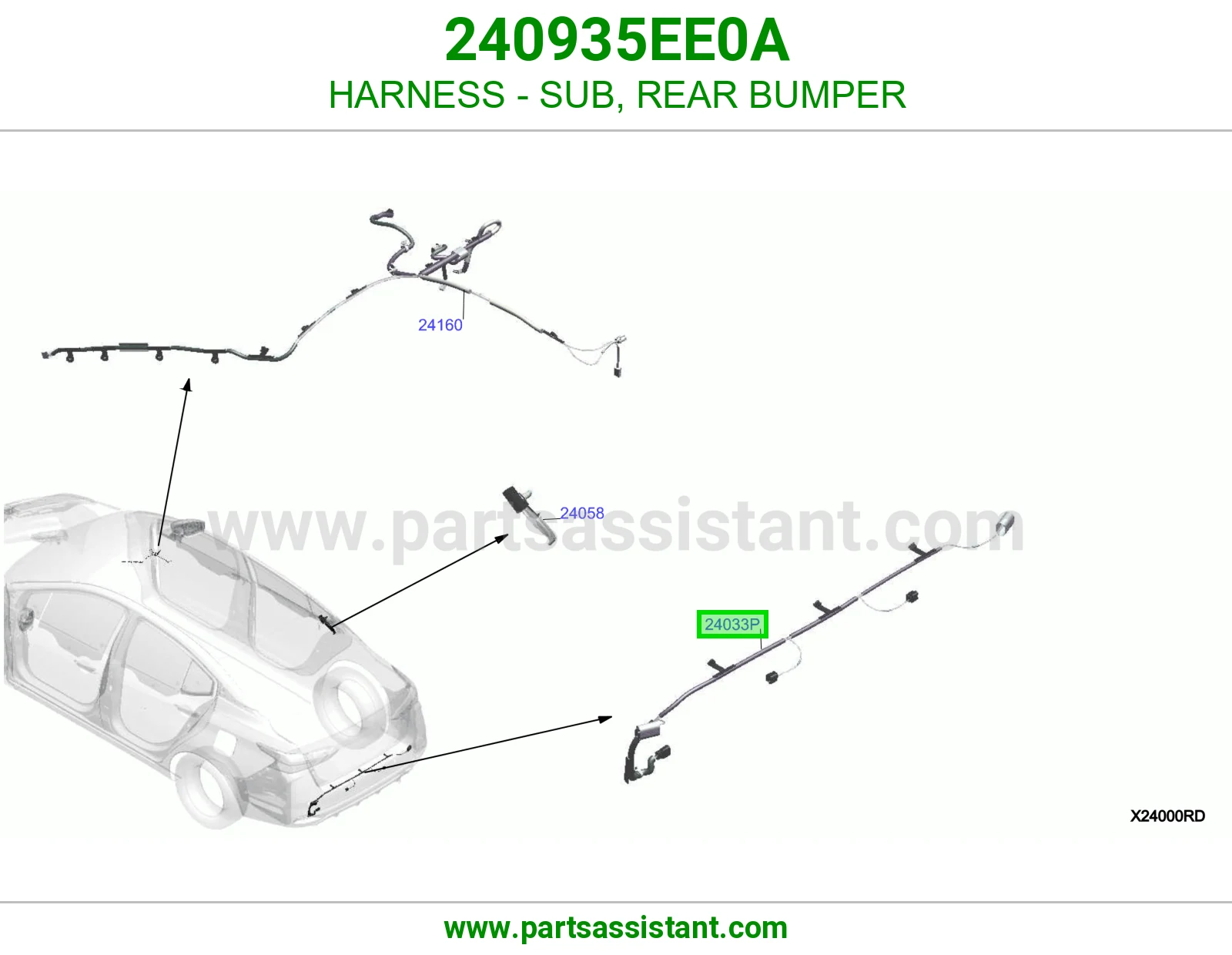 اسلاك ضفيره حساس صدام خلفي 240935EE0A