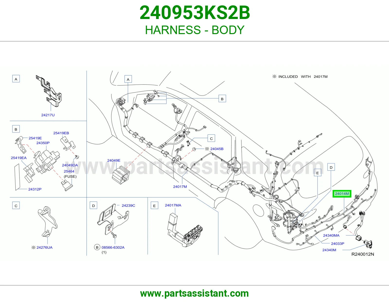 ضفيرة جرم 240953KS2B